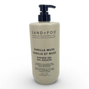 Sand + Fog Vanilla Musk Large Shower Gel with Pump​